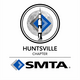 [Translate to Englisch:] Logo mit Rakete, Mond, HUNTSVILLE CHAPTER und SMTA-Text.