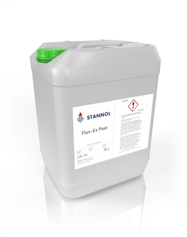 Grey canister with product Flux-Ex Post
