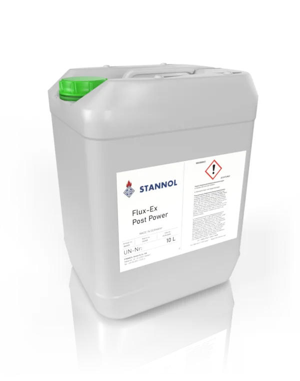 Grey canister with Stannol cleaner Flux-Ex Post Power