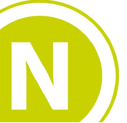 Die Grafik zeigt ein weißes N auf grünem Grund in einem Kreis.